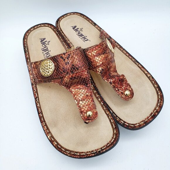Alegria Womens Carina Riches Sandals Size 41 US 10.5 to 11 - Picture 1 of 14